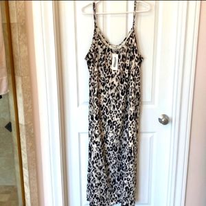 XXL leopard dress